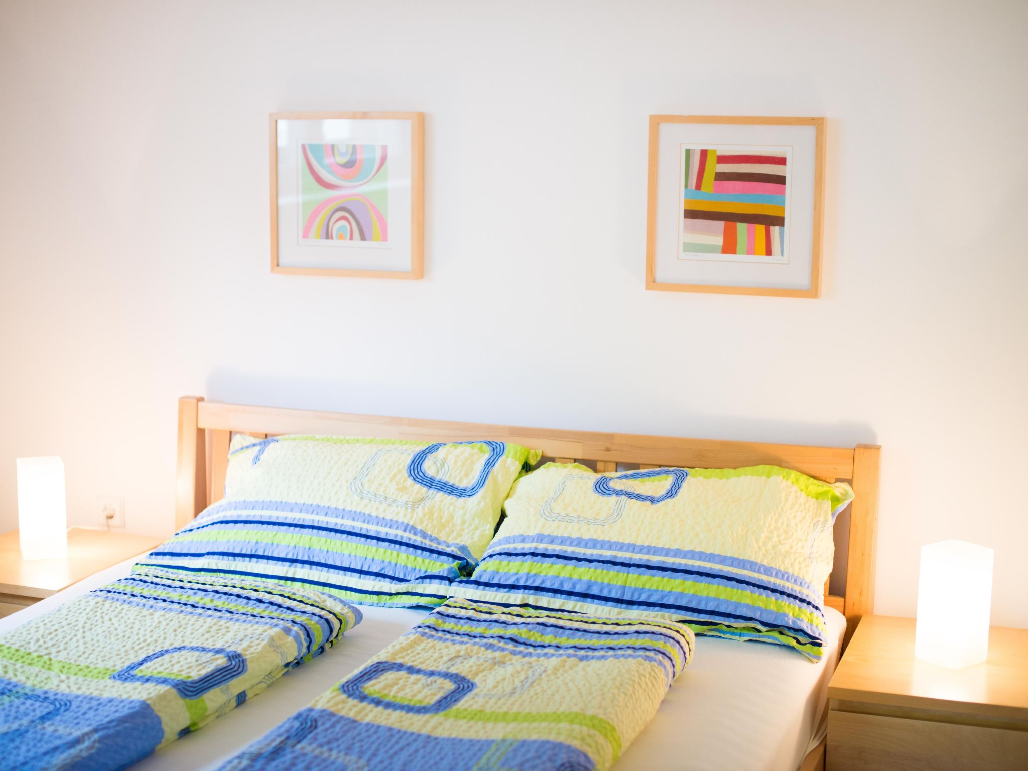 Appartement in Zasip mit Möblierter Terrasse-Binnen