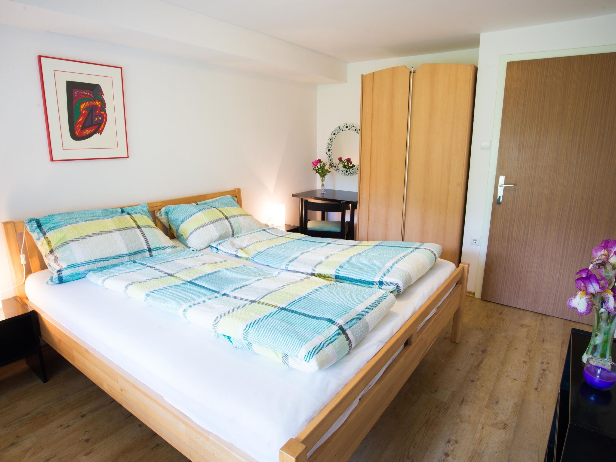 Appartement in Zasip mit Möblierter Terrasse-Binnen