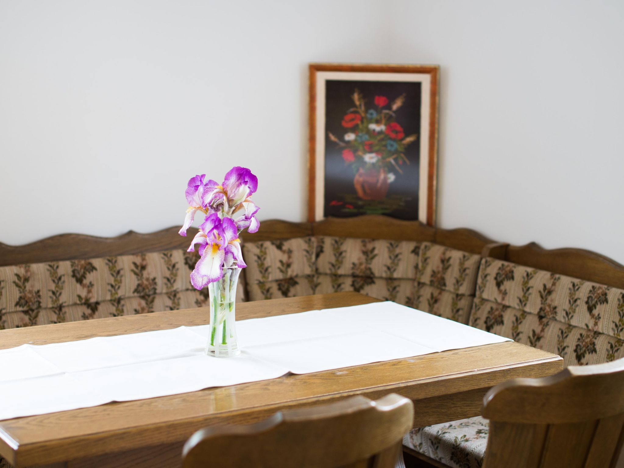 Appartement in Zasip mit Möblierter Terrasse-Binnen