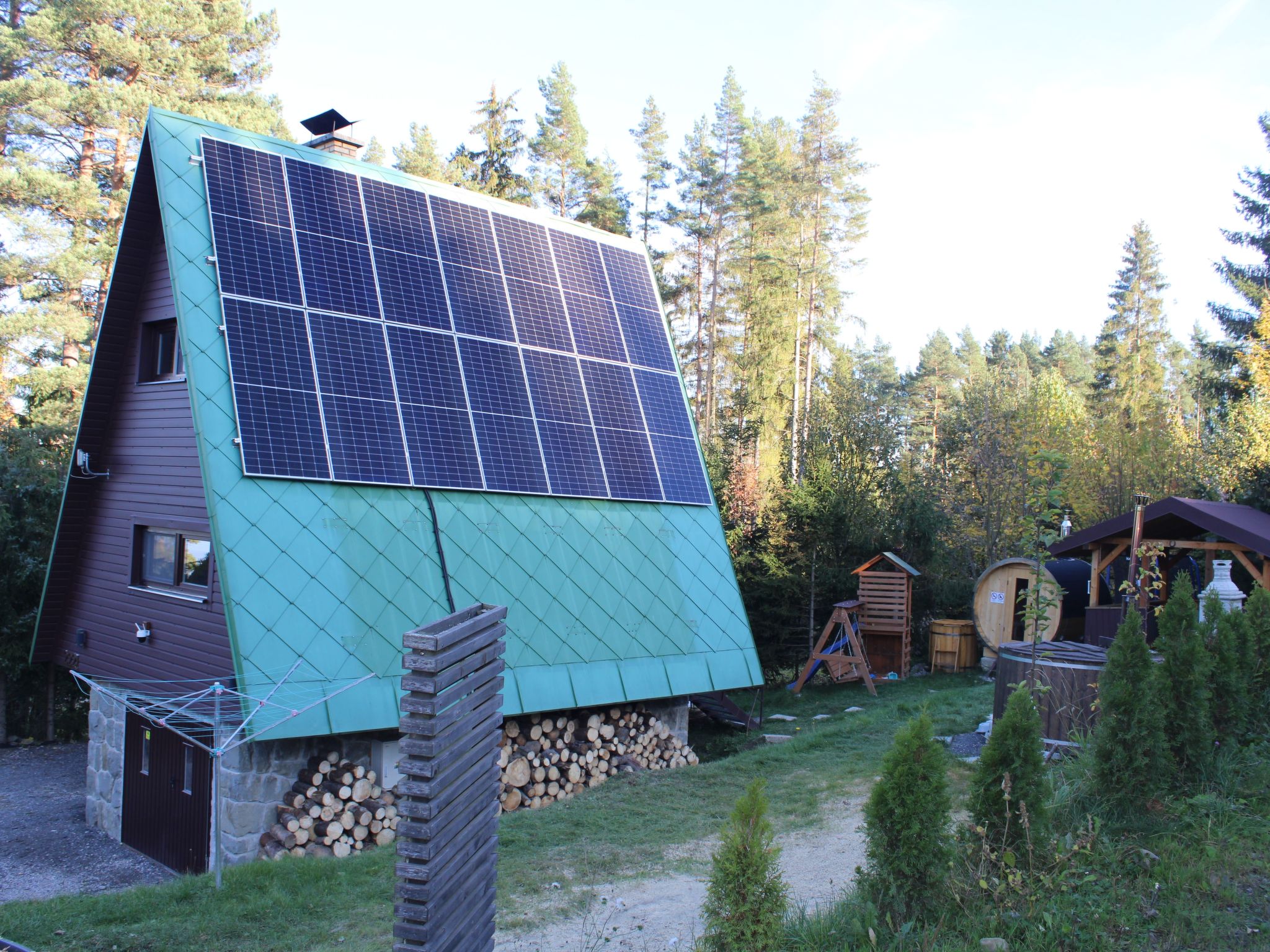 Hütte in der Orava-Buiten