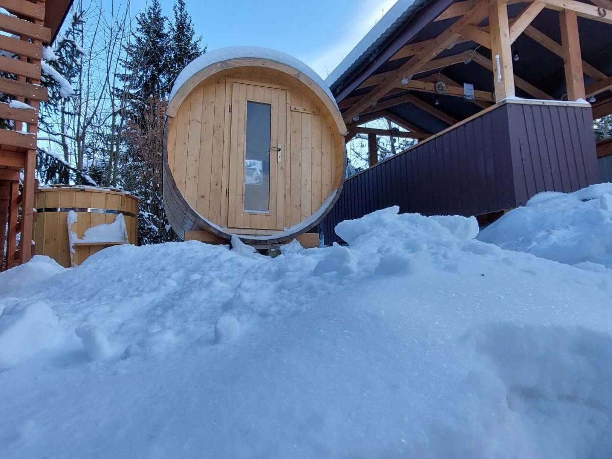 Hütte in der Orava-Buiten