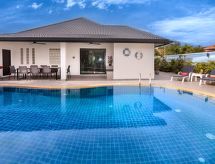 Villa Sabai: Vrijstaande poolvilla op 3,5 km van het strand in Pattaya - thumbnail 2