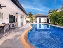 Villa Sabai: Vrijstaande poolvilla op 3,5 km van het strand in Pattaya - thumbnail 6