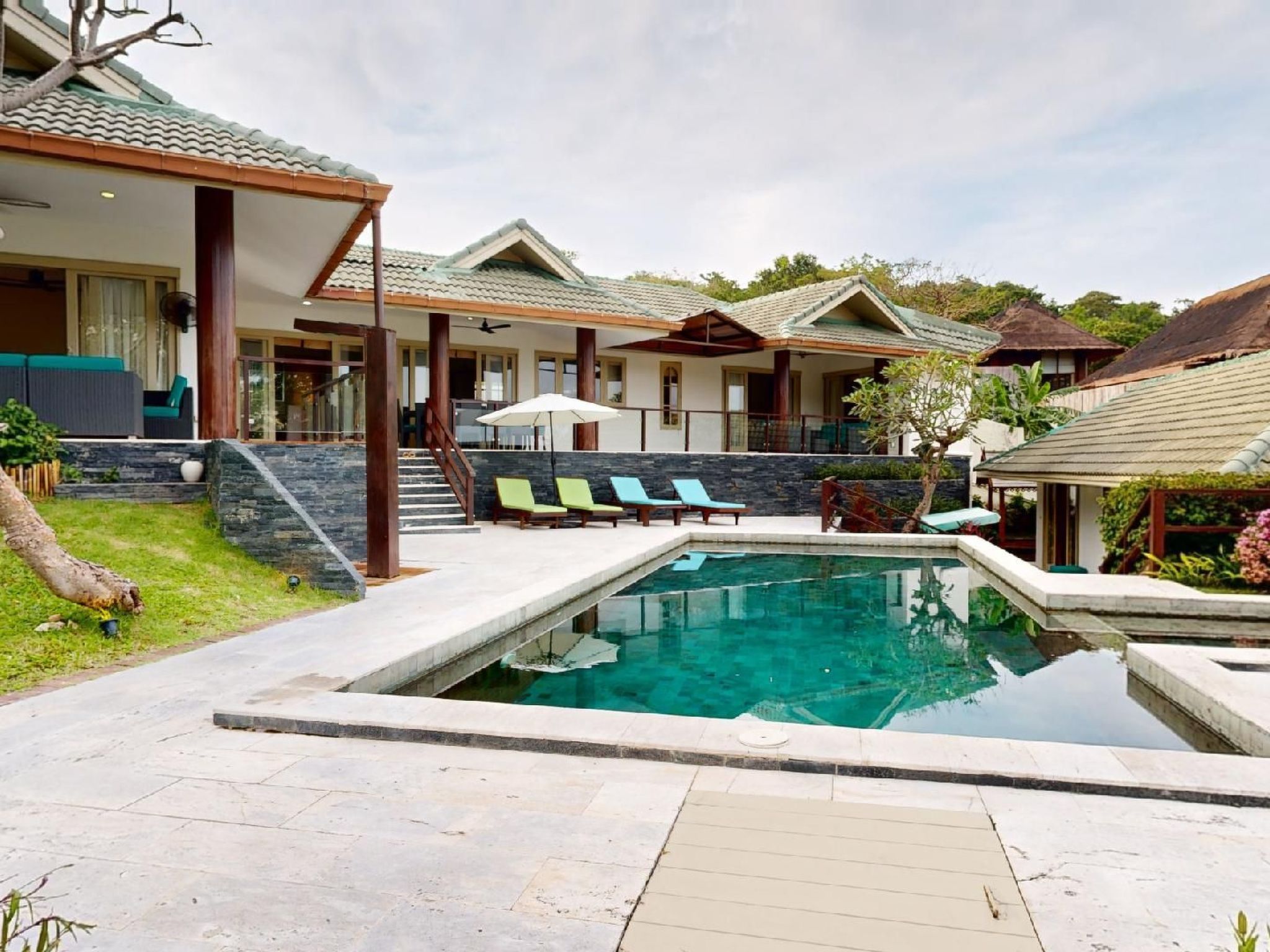 Villa mit Blick auf das Wasser Villa in Koh Samui
