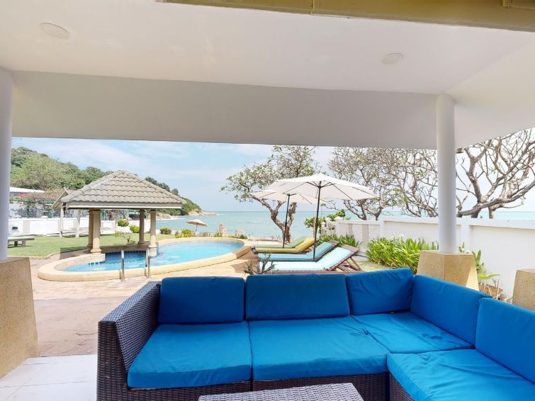 10-persoons vakantiehuis met privézwembad aan zee in Koh Samui in Koh Samui