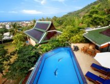 Exclusieve villa met infinity pool en uitzicht op de golfbaan in Rawai - thumbnail 5