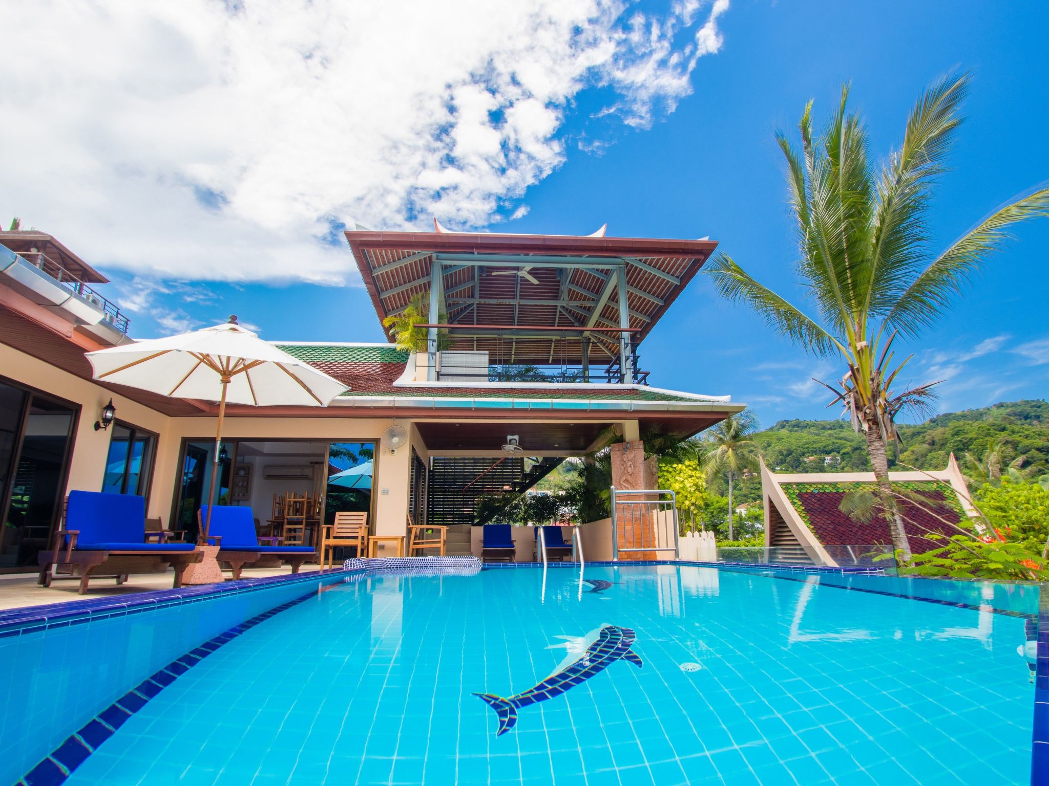 Wunderschöne private Villa mit Infinity Pool