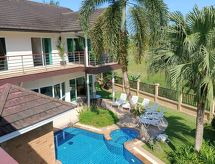 Luxe poolvilla op Koh Samui – 4 slaapkamers, vlakbij zee en golfbaan - thumbnail 1