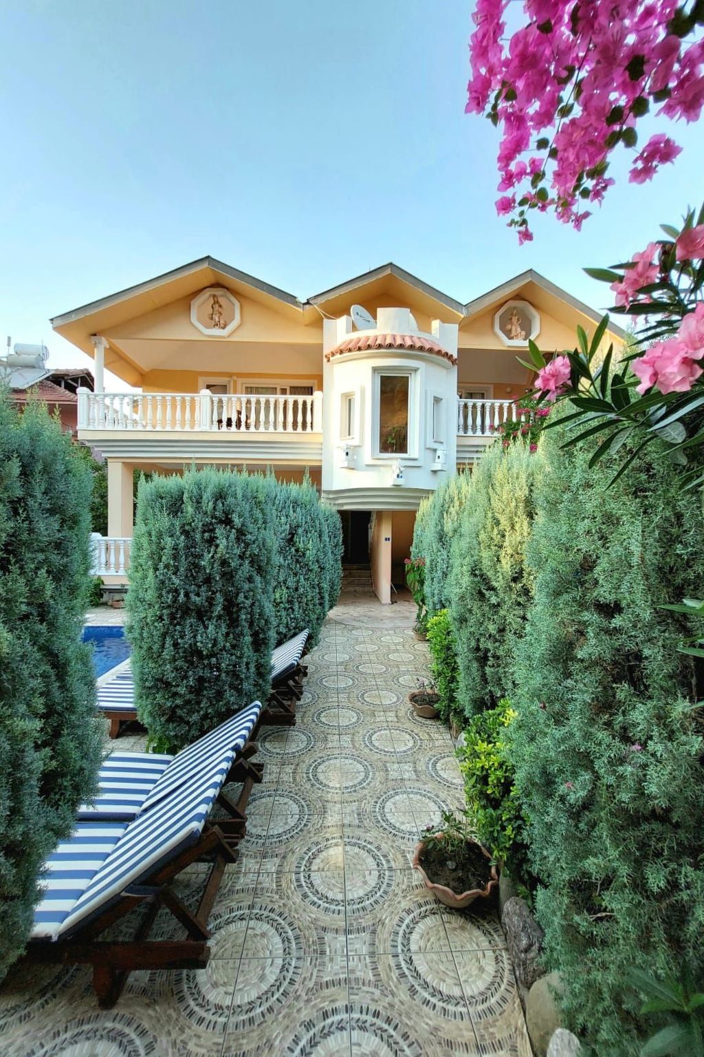 In Dalyan mit Bergblick-Buiten