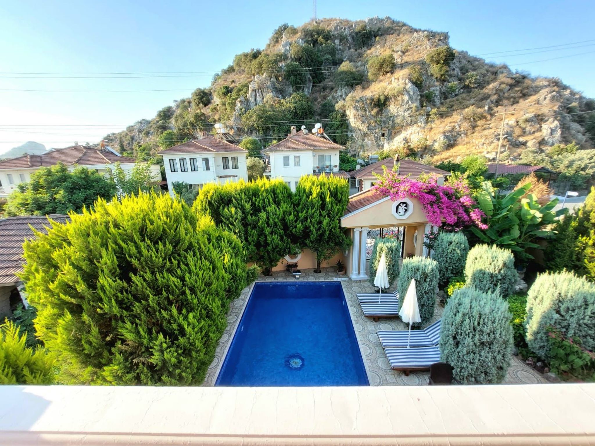 In Dalyan mit Bergblick-Binnen