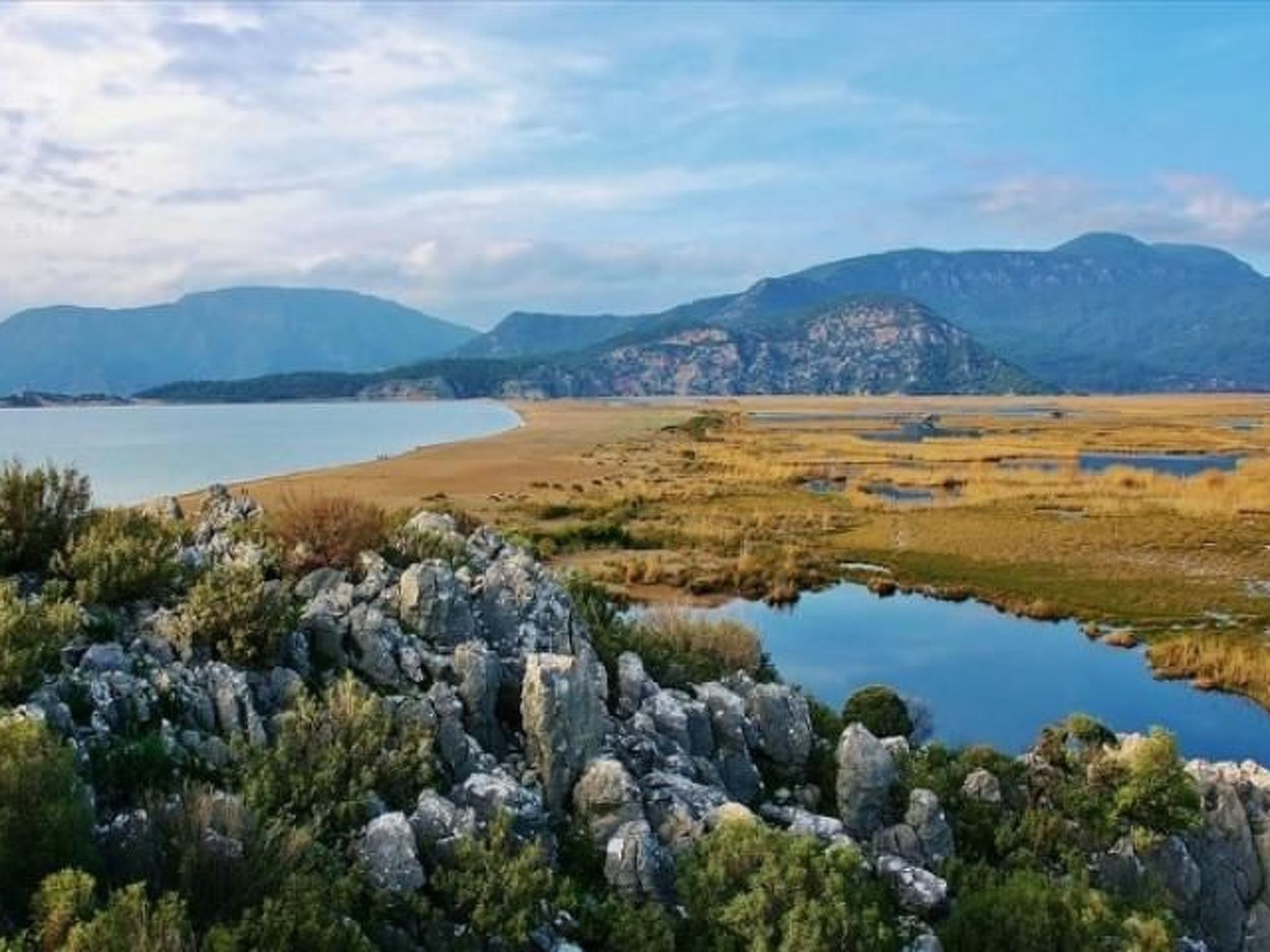 In Dalyan mit Bergblick-Buiten