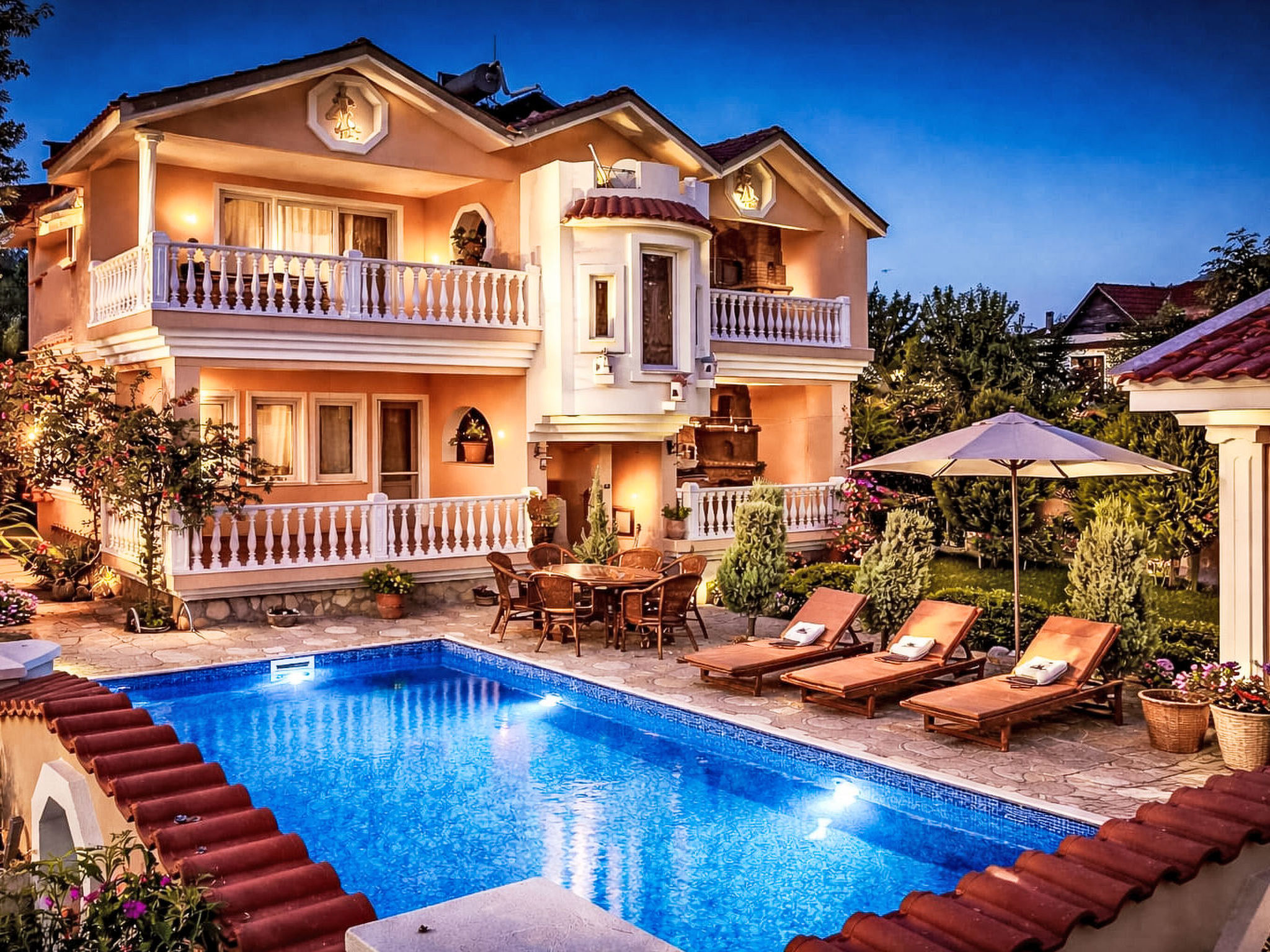 Ferienvilla mit Selbstverpflegung in Dalyan