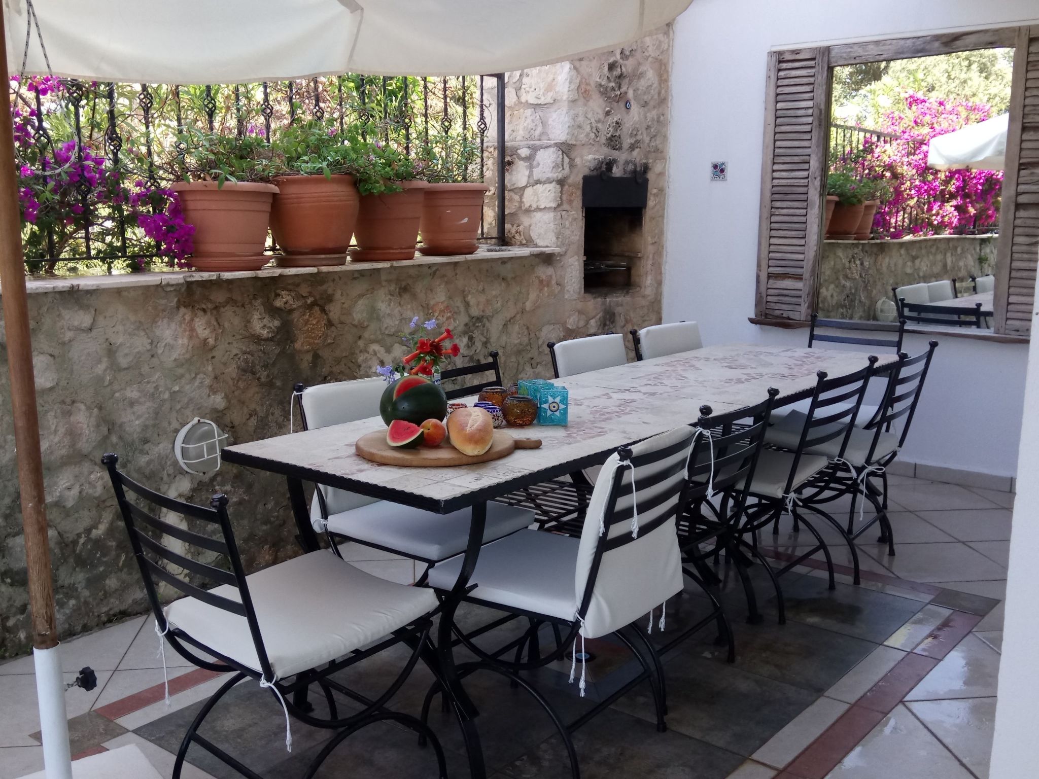 Ferienvilla Amare mit privatem Pool und Meerblick-Buiten