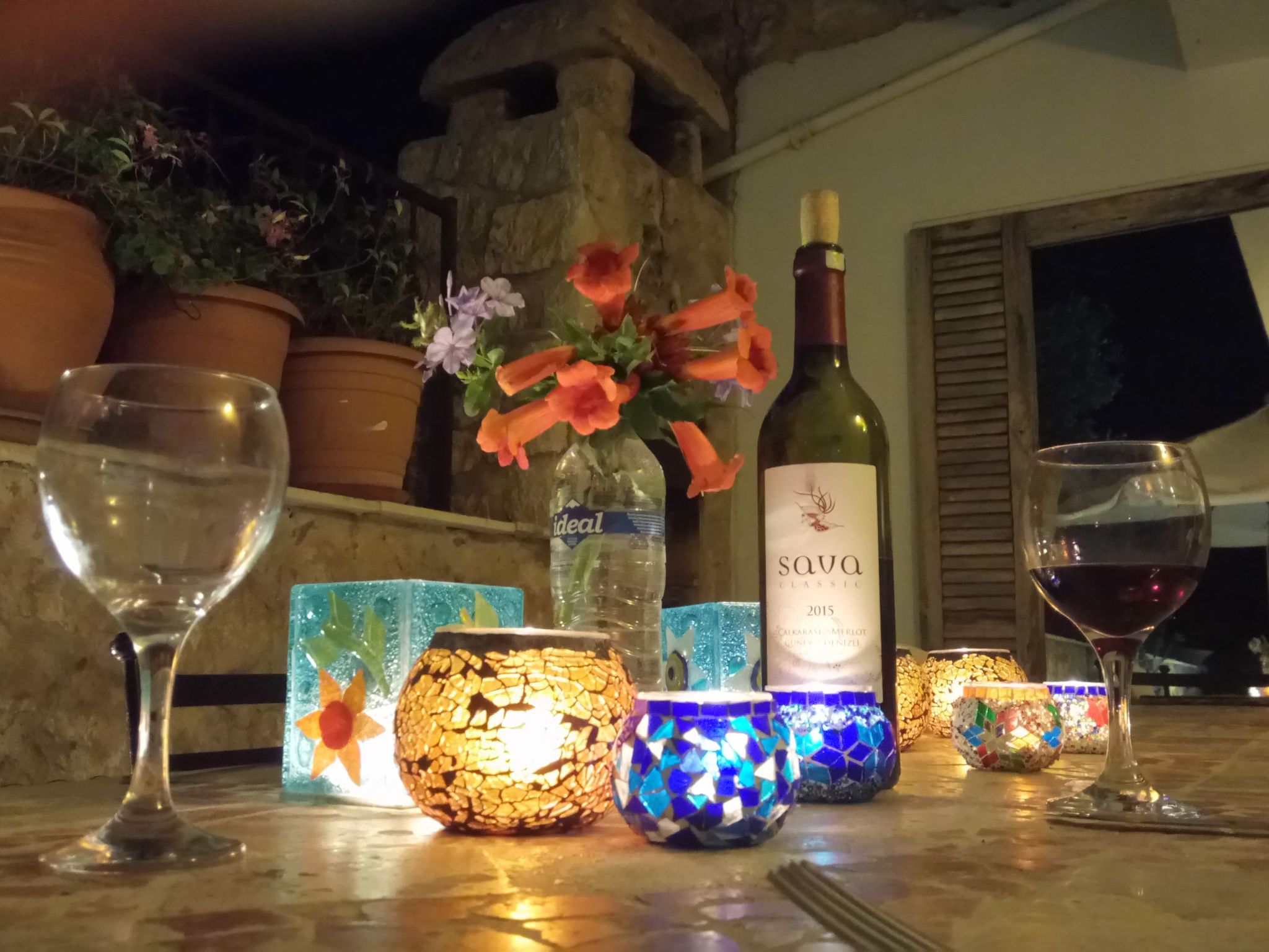 Ferienvilla Amare mit privatem Pool und Meerblick-Buiten