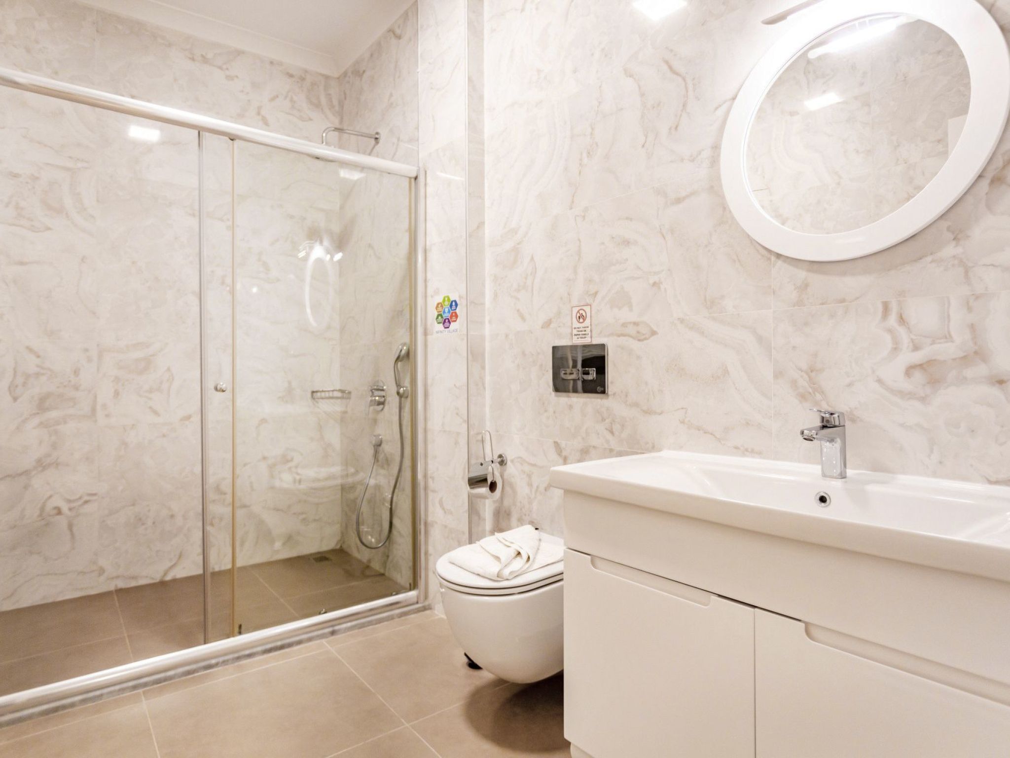 Villa Infinity Paradise mit atemberaubender Sicht-Drinnen