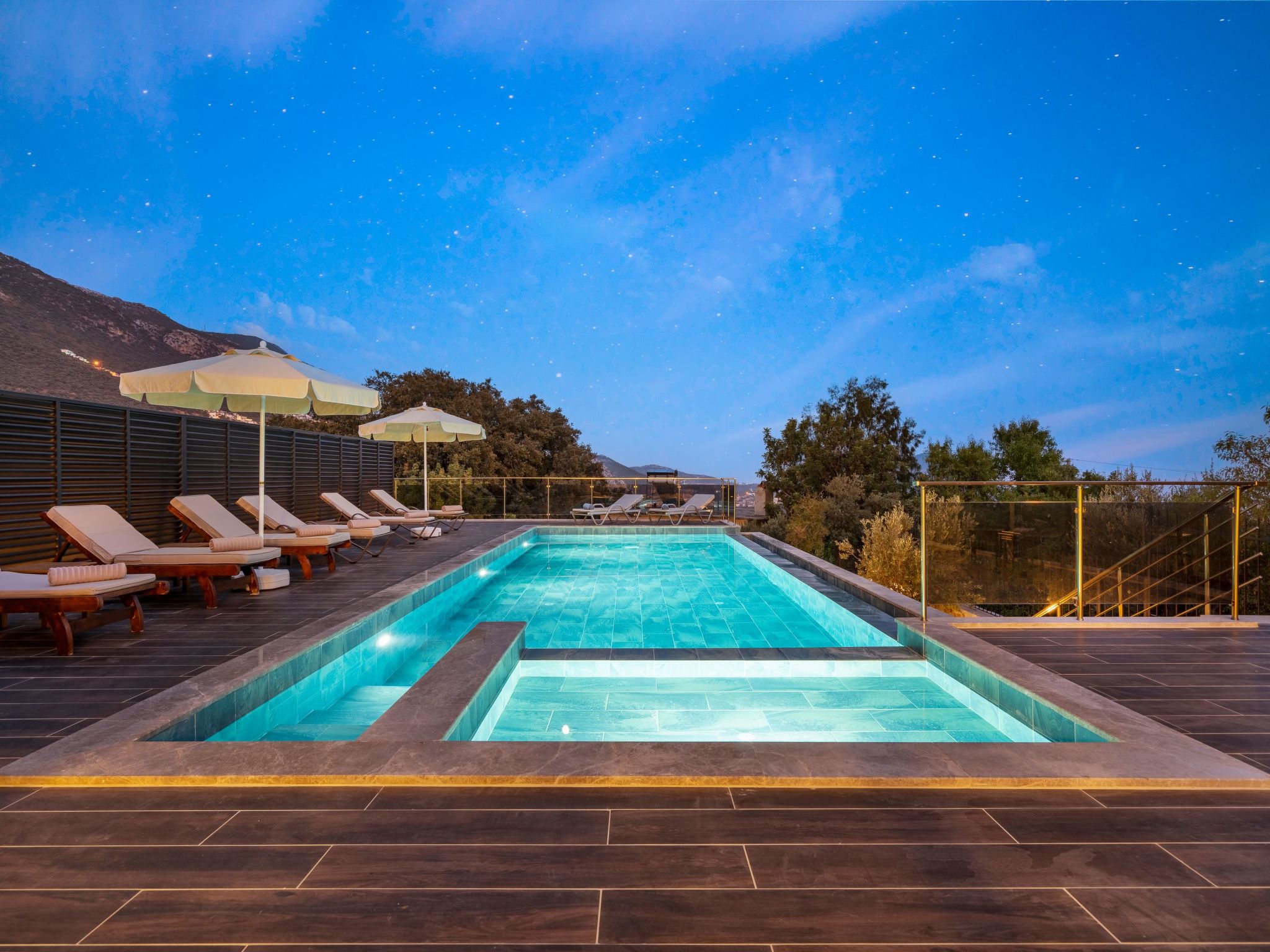 Ferienvilla "Ekinoks" mit Blick auf das Wasser