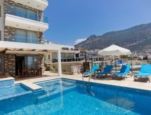Villa Pool 2: Uw Private Vrijstaande Villa met Zeezicht en Zwembad in Kalkan - thumbnail 2