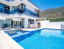 Vrijstaande villa met privézwembad en whirlpool op 1 km van zee in Kalkan - thumbnail 1