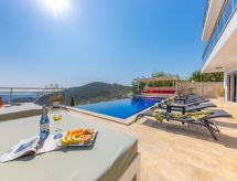 Vrijstaande Zeevilla voor 12 personen direct aan de kust van Kalkan - thumbnail 3
