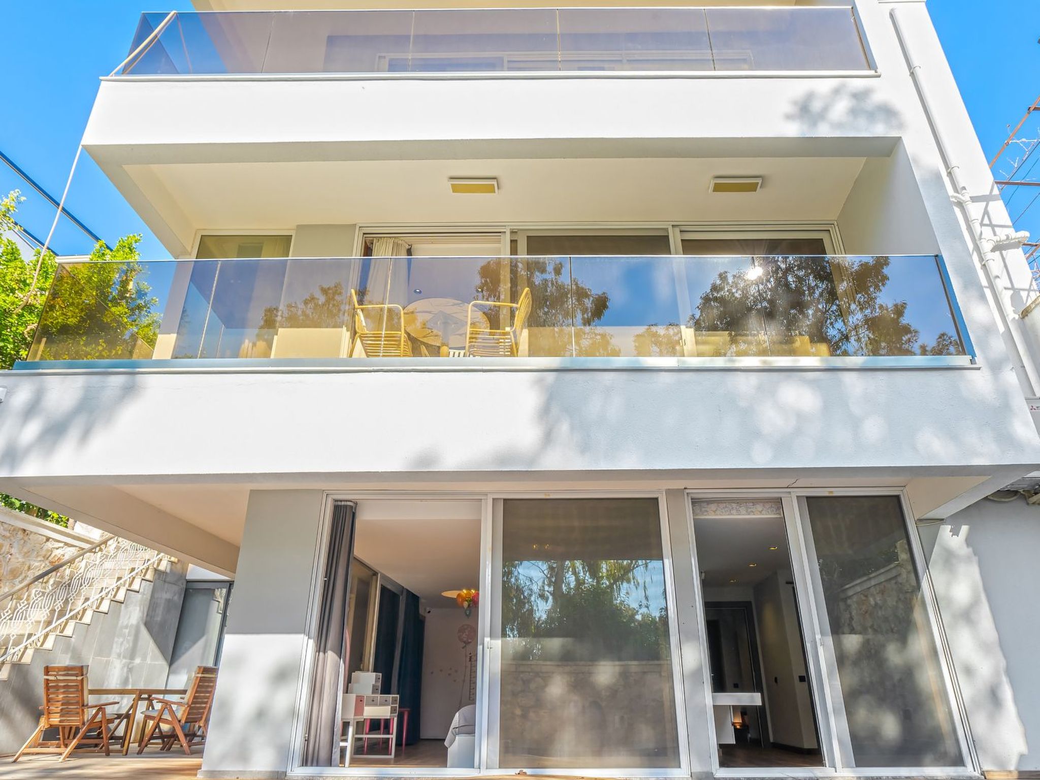 Ferienunterkunft im Zentrum Kalkans für Familien-Binnen