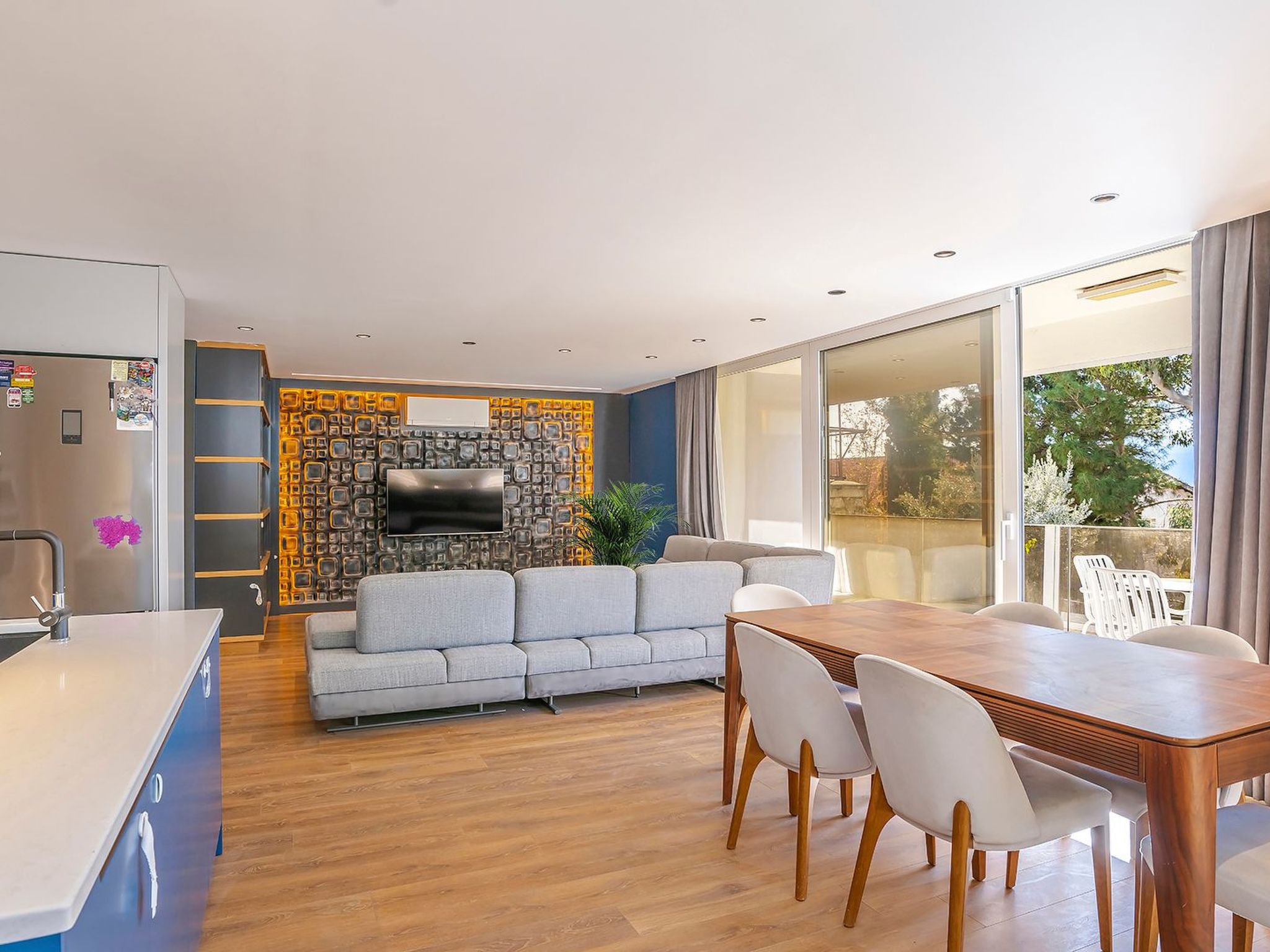 Ferienunterkunft im Zentrum Kalkans für Familien-Binnen