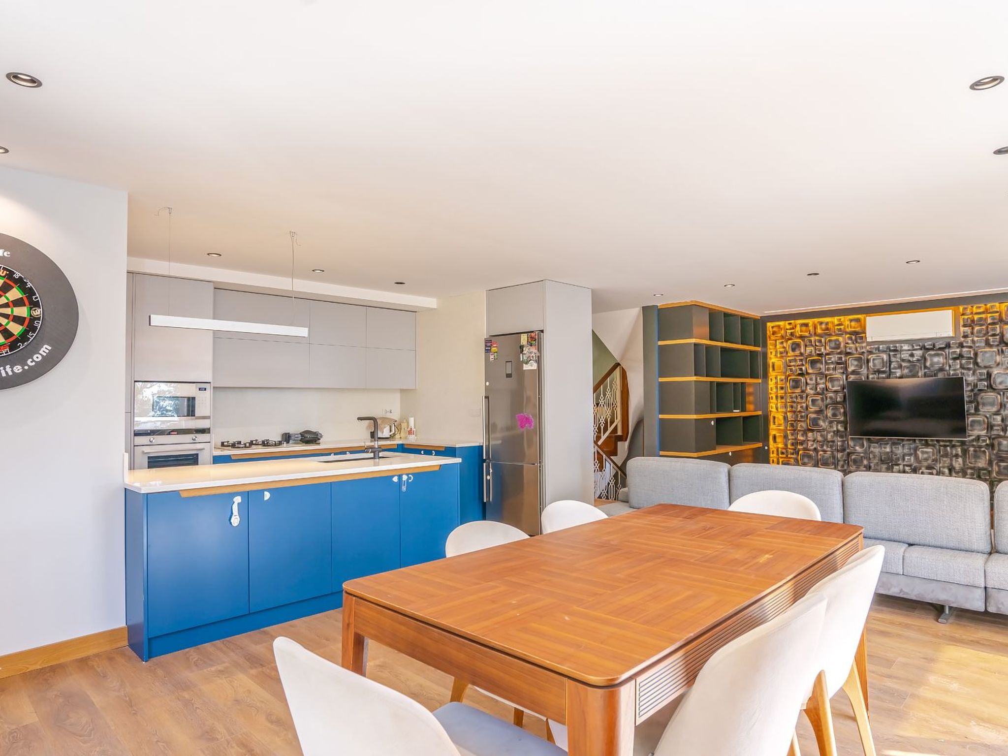 Ferienunterkunft im Zentrum Kalkans für Familien-Binnen