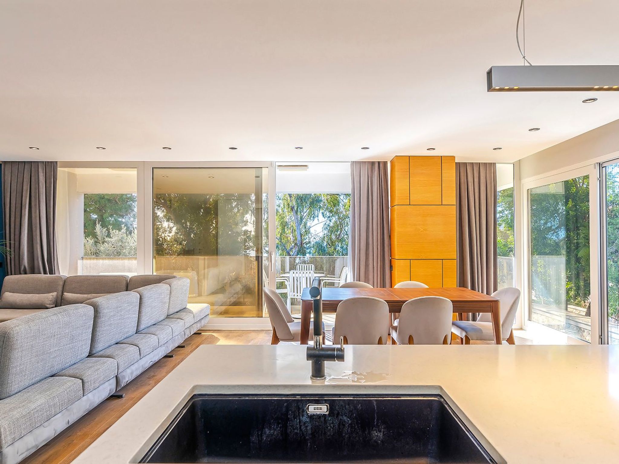 Ferienunterkunft im Zentrum Kalkans für Familien-Binnen