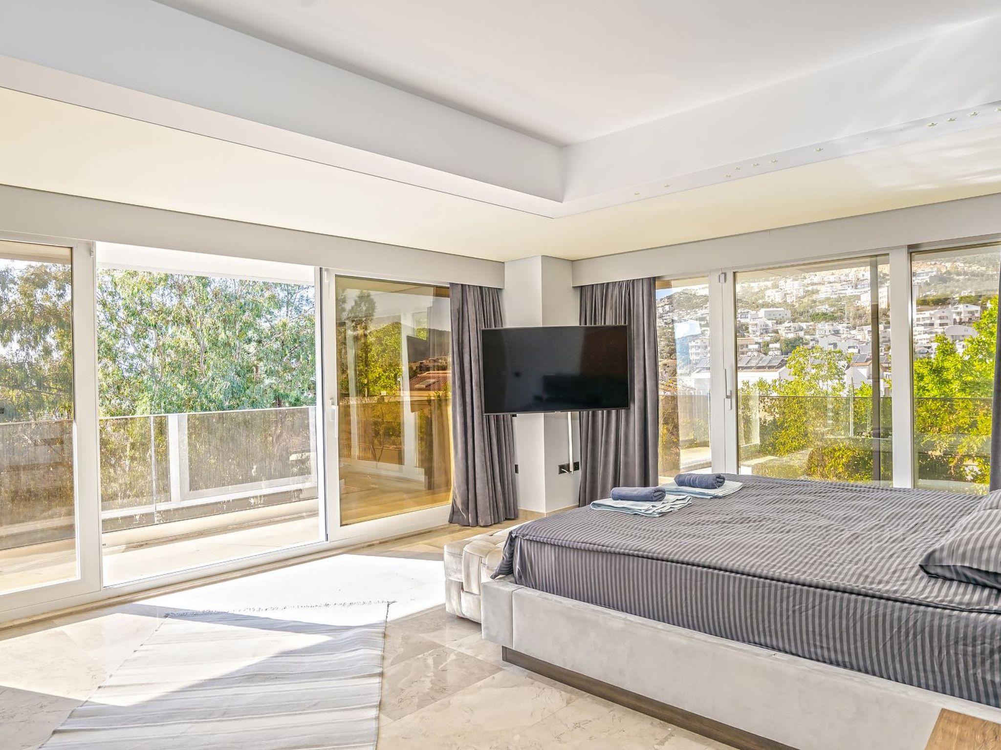 Ferienunterkunft im Zentrum Kalkans für Familien-Binnen