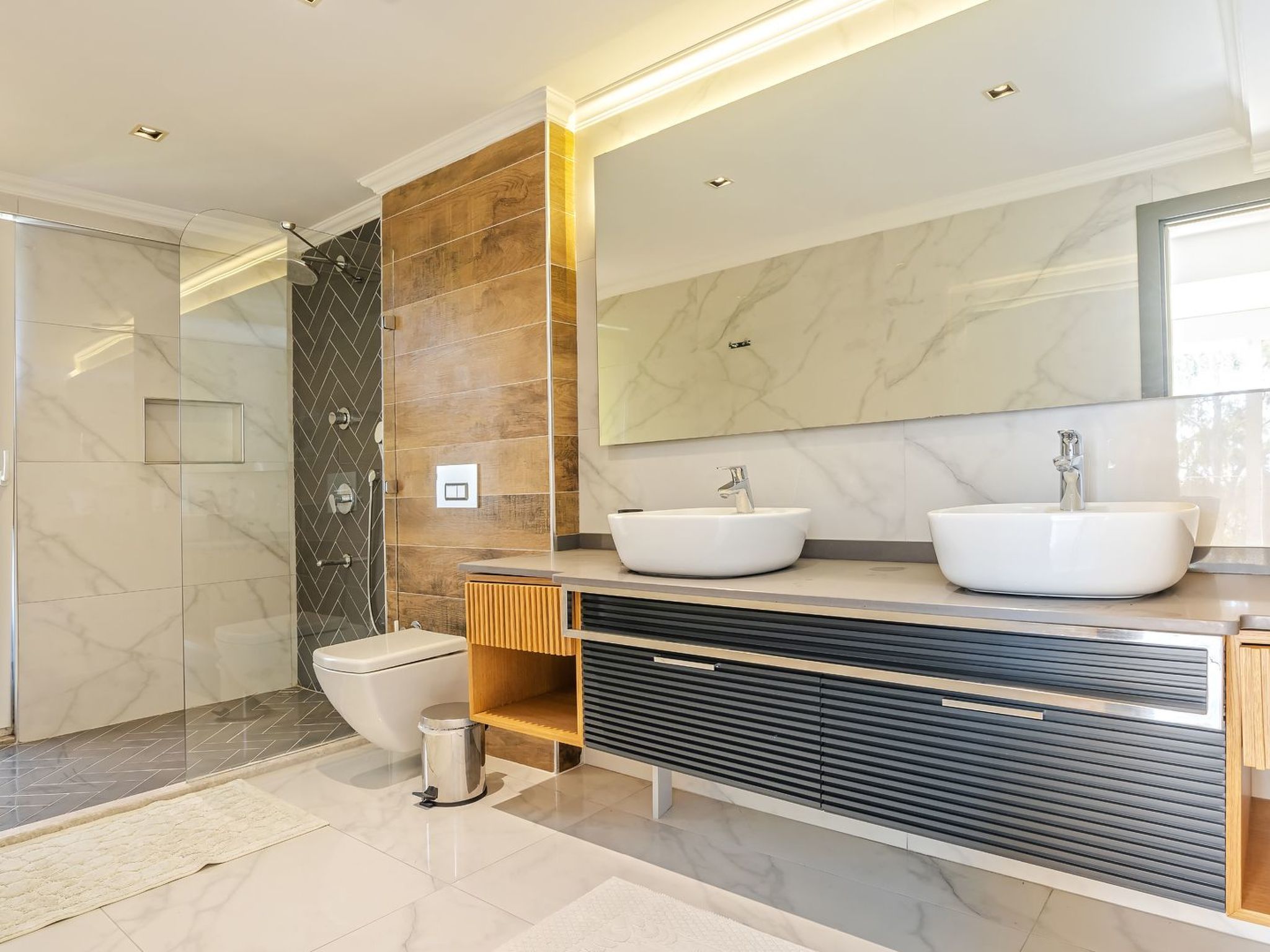 Ferienunterkunft im Zentrum Kalkans für Familien-Binnen