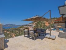 Romantisch vrijstaand huis met privézwembad en jacuzzi nabij Kalkan - thumbnail 3