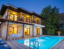 Exclusieve Villa Otantik: Jouw Oase met Panoramisch Zeezicht nabij Kalkan - thumbnail 1