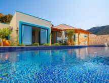 Vrijstaande vakantievilla met privézwembad en sauna in Kalkan - thumbnail 2