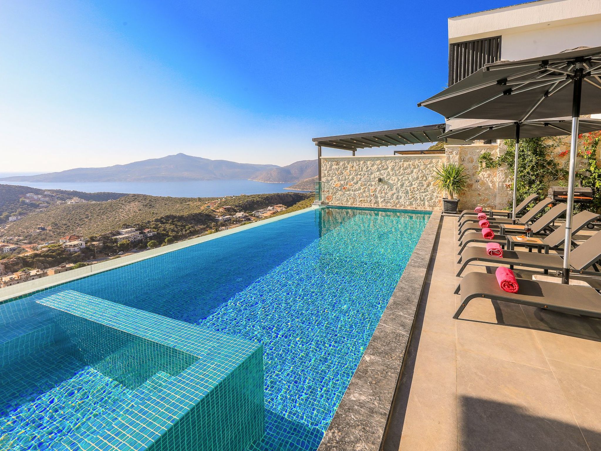 Moderne Luxusvilla für 6 Personen in Kalkan-Binnen