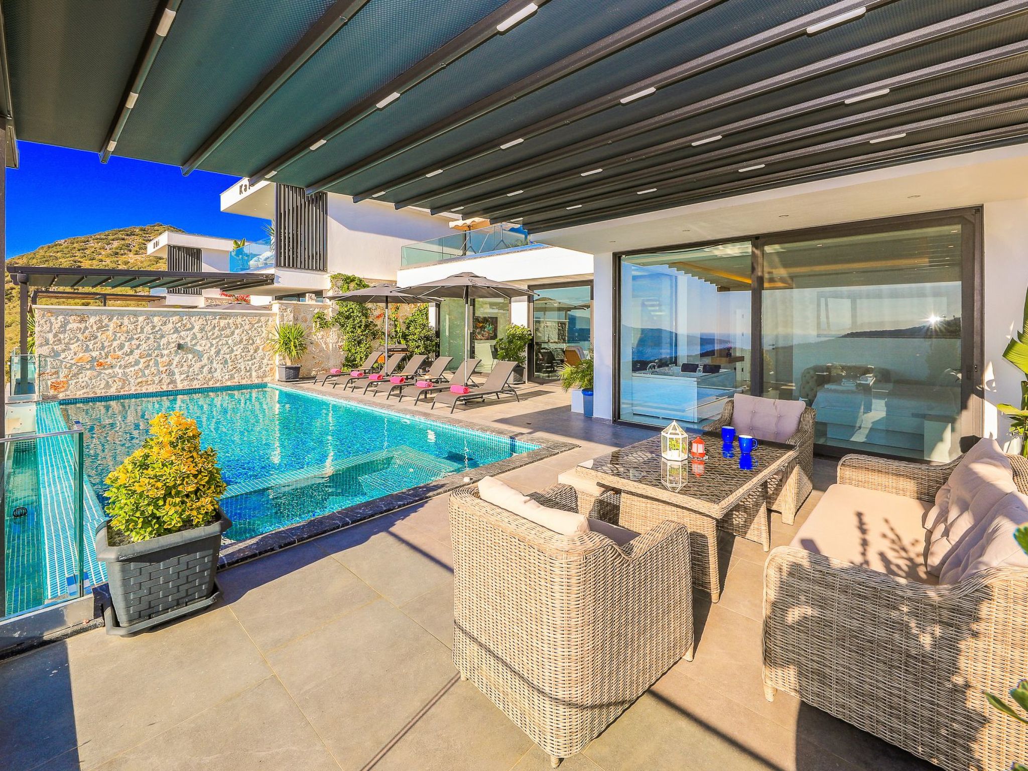 Moderne Luxusvilla für 6 Personen in Kalkan-Binnen