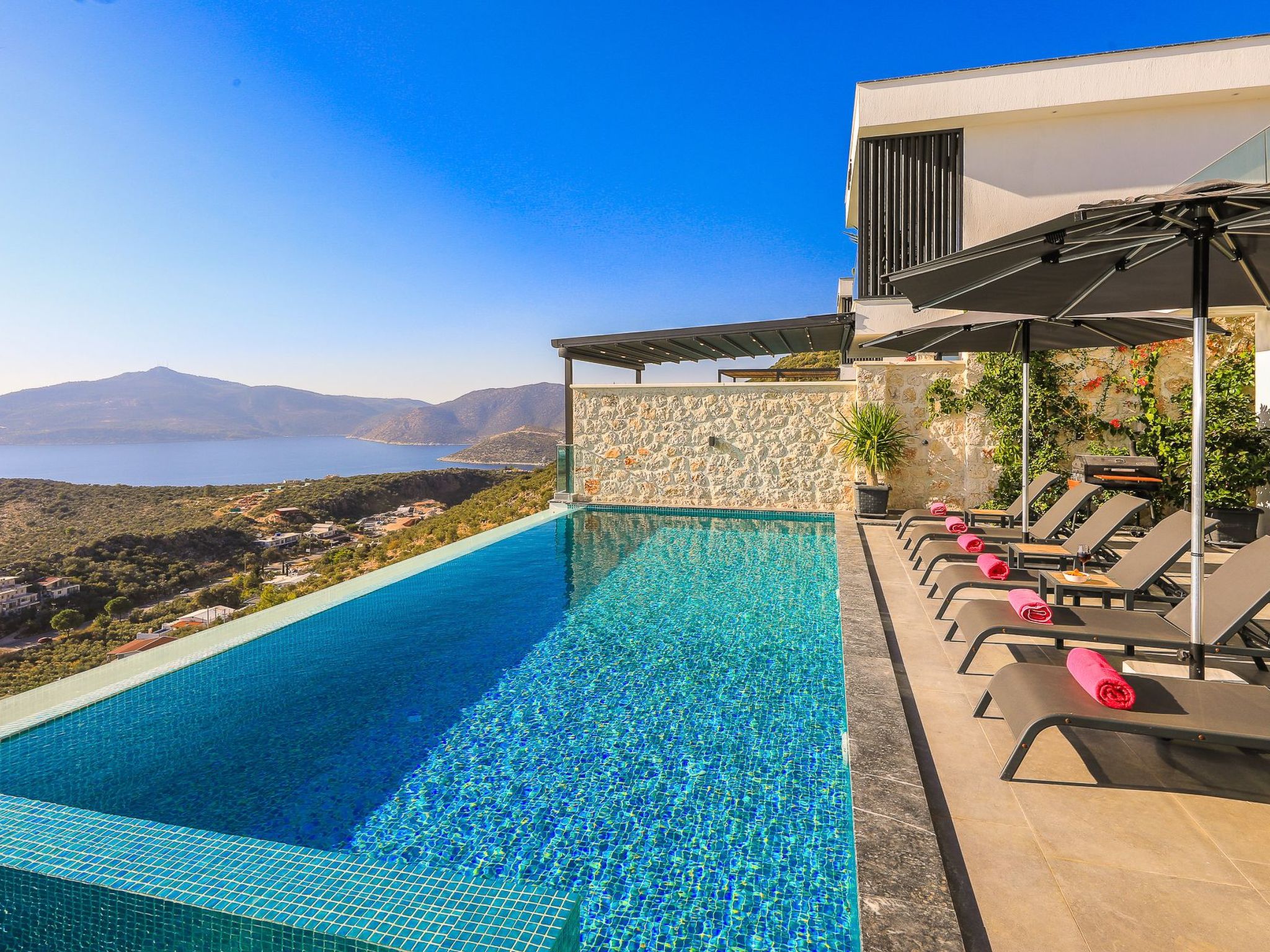 Moderne Luxusvilla für 6 Personen in Kalkan-Binnen