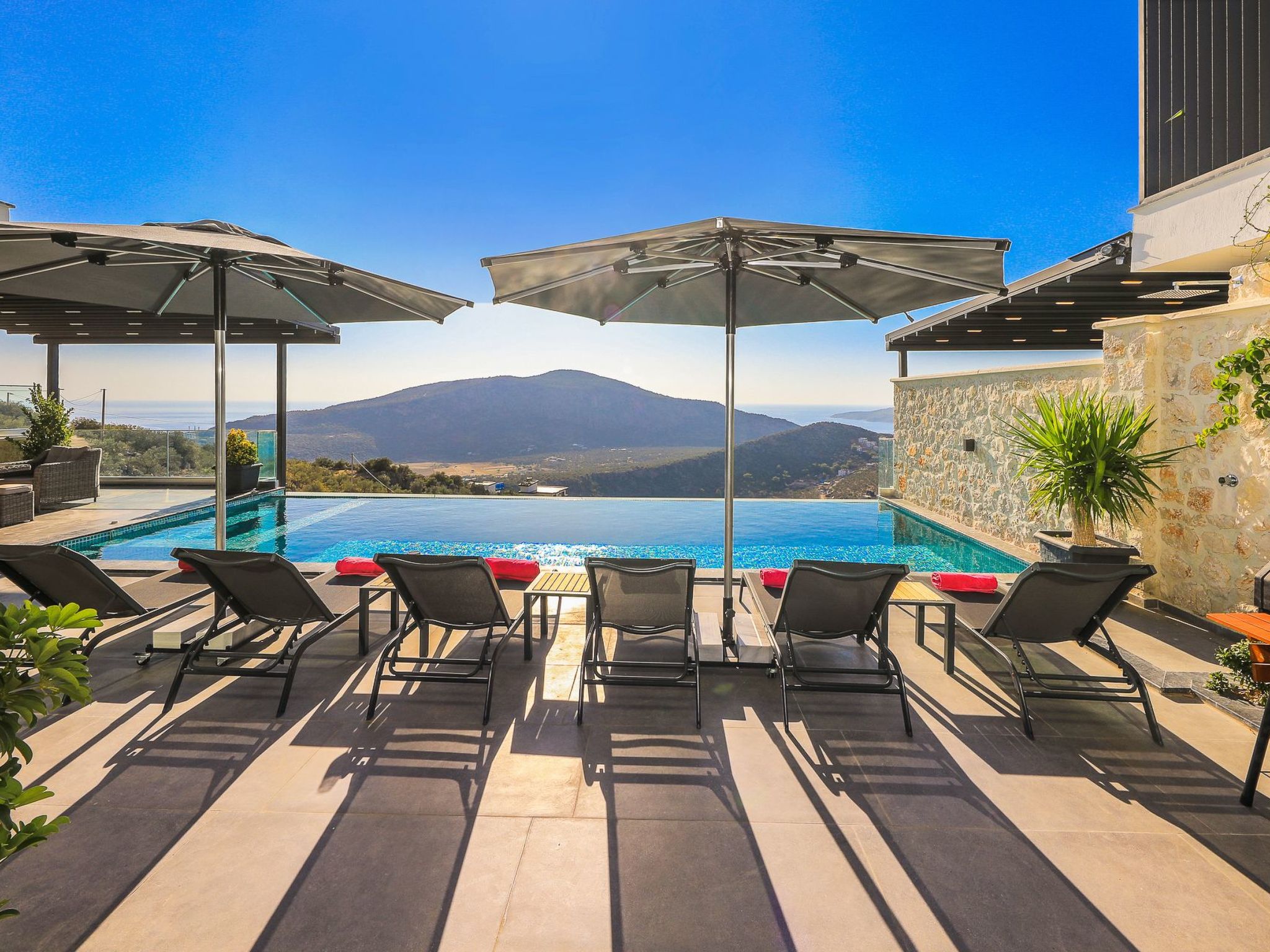 Moderne Luxusvilla für 6 Personen in Kalkan-Binnen