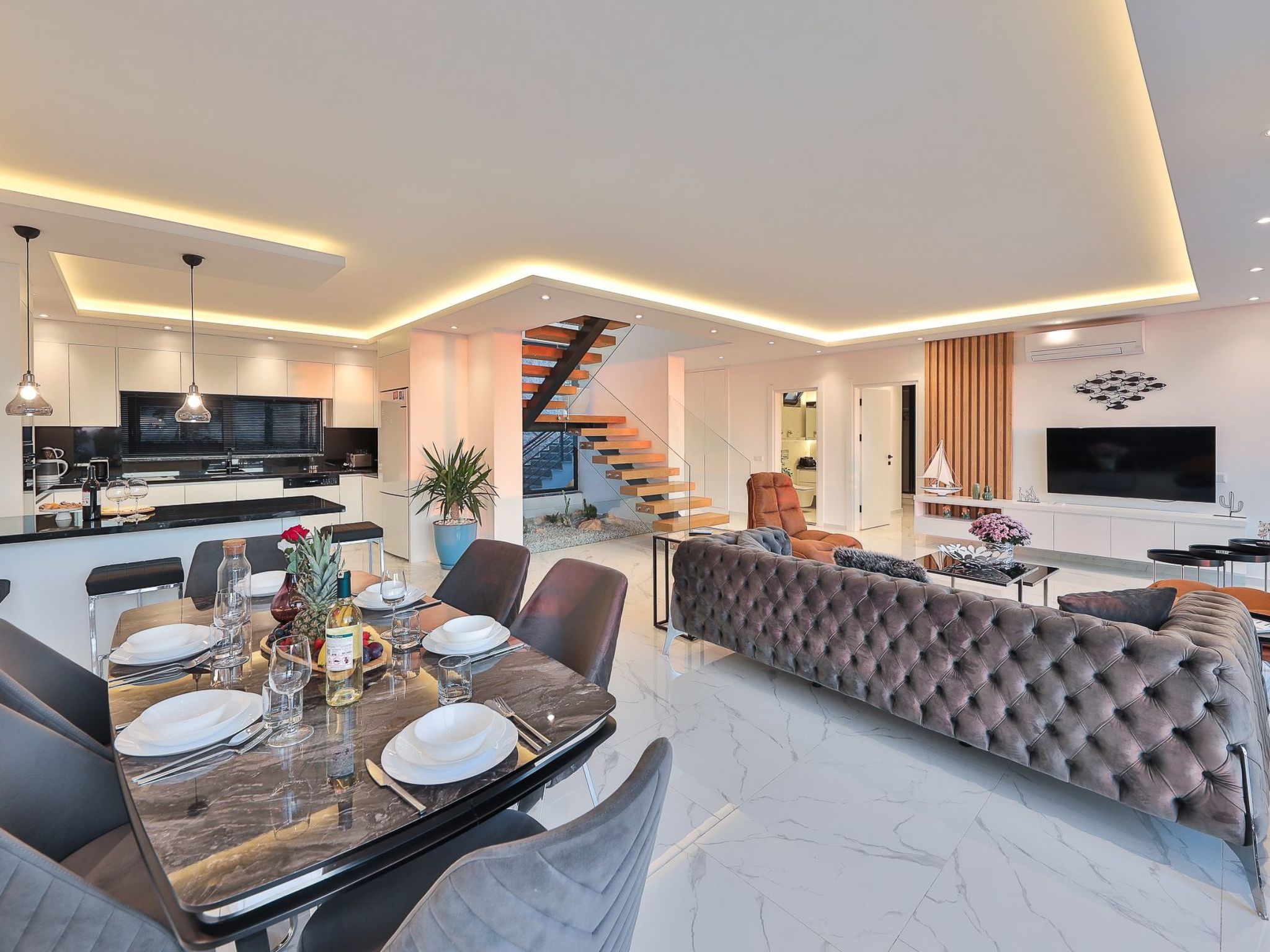 Moderne Luxusvilla für 6 Personen in Kalkan-Binnen