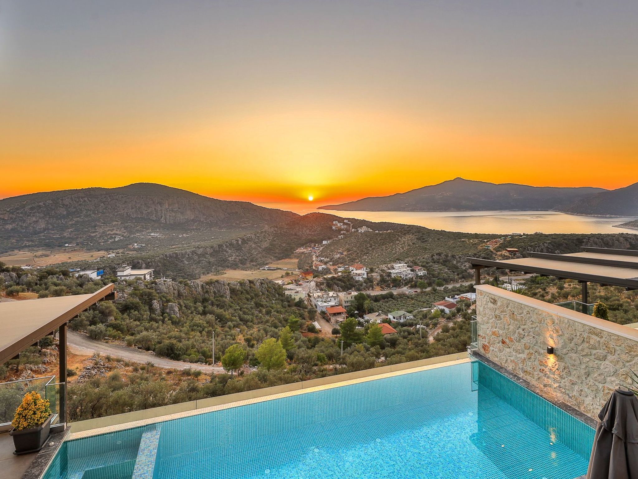 Moderne Luxusvilla für 6 Personen in Kalkan-Binnen