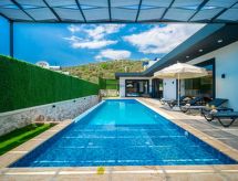 Romantische Privévilla met Jacuzzi & Panoramisch Uitzicht in Kalkan Islamlar - thumbnail 3