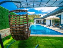 Romantische Privévilla met Jacuzzi & Panoramisch Uitzicht in Kalkan Islamlar - thumbnail 6