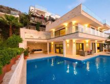 Luxe Vrijstaande Villa Pelin met Privézwembad & Sauna vlakbij Zee in Kalkan - thumbnail 2
