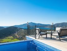 Villa Starline 1: Luxe vrijstaande villa met privézwembad en panoramisch zeezicht in Kalkan - thumbnail 5
