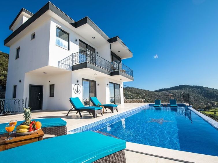 Villa Starline 1 Mit Meerblick In Antalya-kalkan - Kalkan