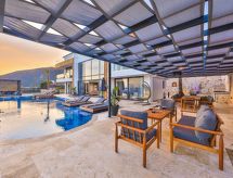 Rolife Kalamar: Zeezicht Villa met Privézwembad voor 12 Personen in Kalkan - thumbnail 5