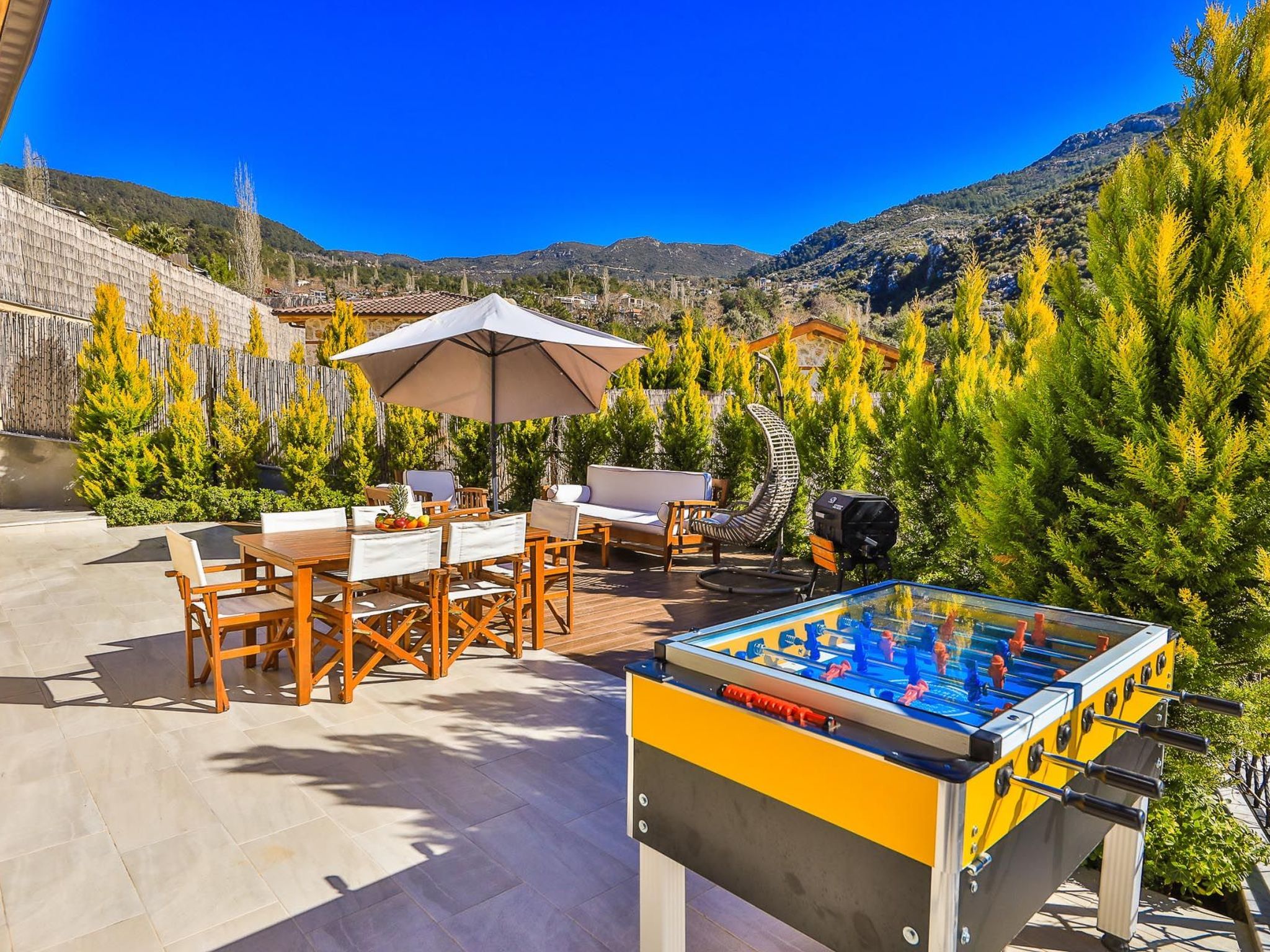 Natursteinhaus mit Pool in Kalkan Islamlar-Drinnen