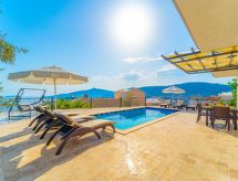 Authentieke natuurstenen villa voor 8 personen in het hart van Kalkan - thumbnail 5