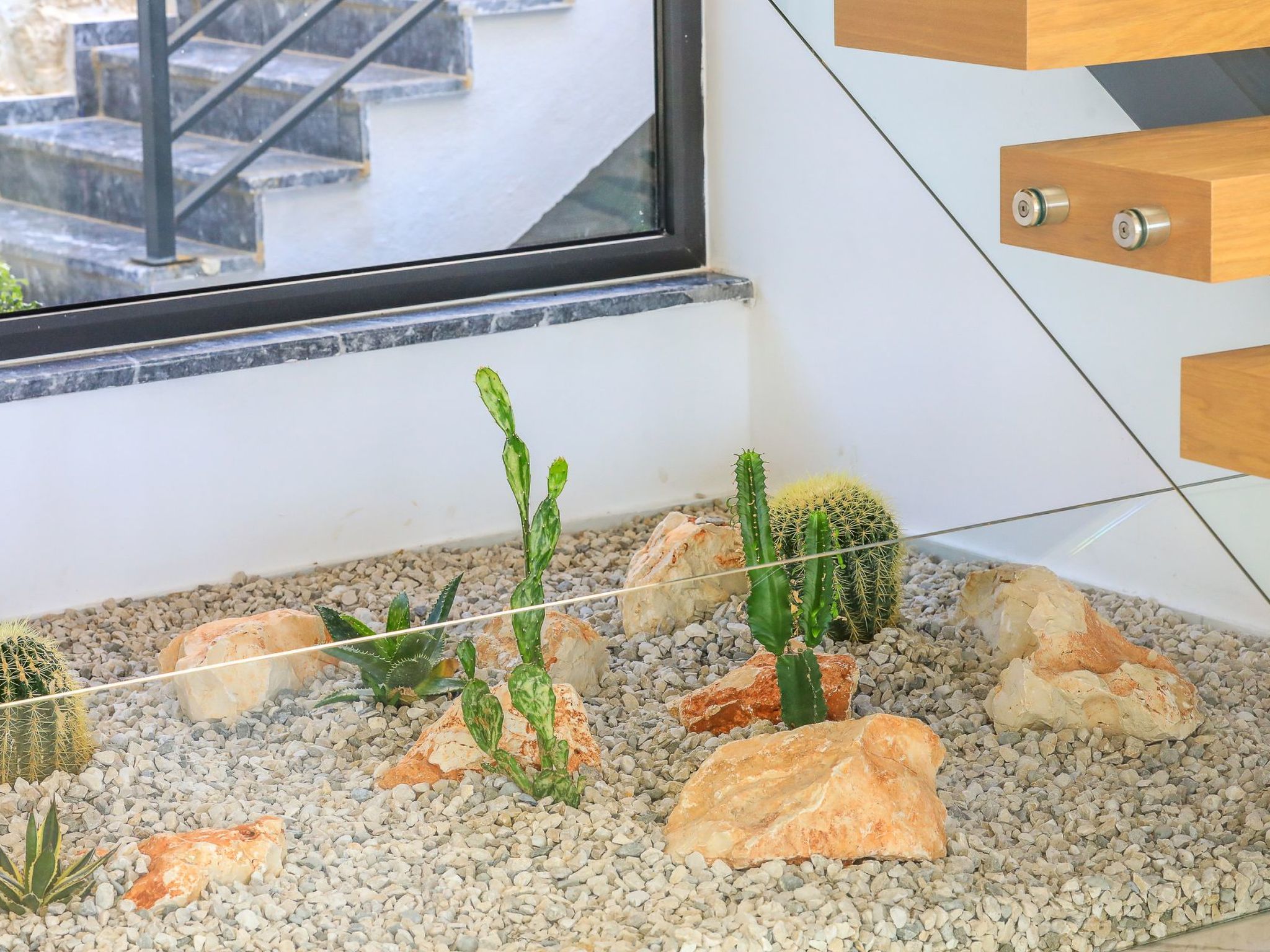 Moderne Luxusvilla in Kalkan mit Meerblick-Binnen