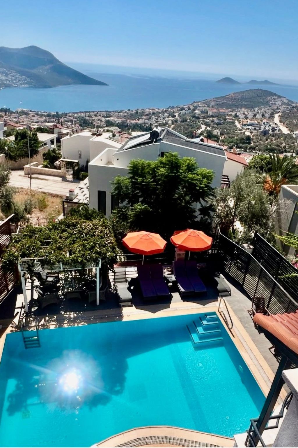 Villa mit Meerblick und privatem Pool