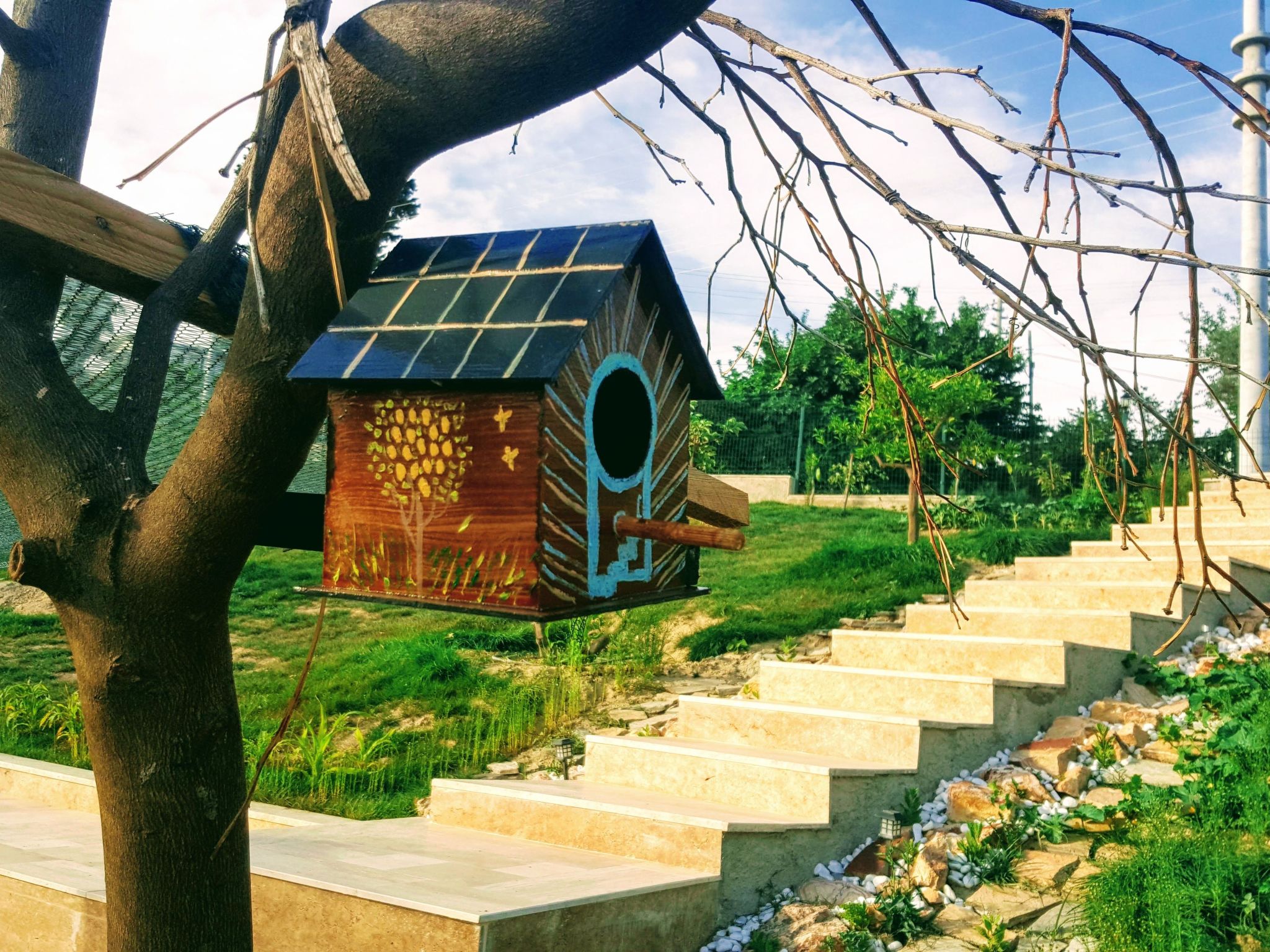 Berghütte mit eigenem Pool - Buiten