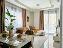 Modern appartement in Alanya centrum, vlakbij strand op 600 meter - thumbnail 6